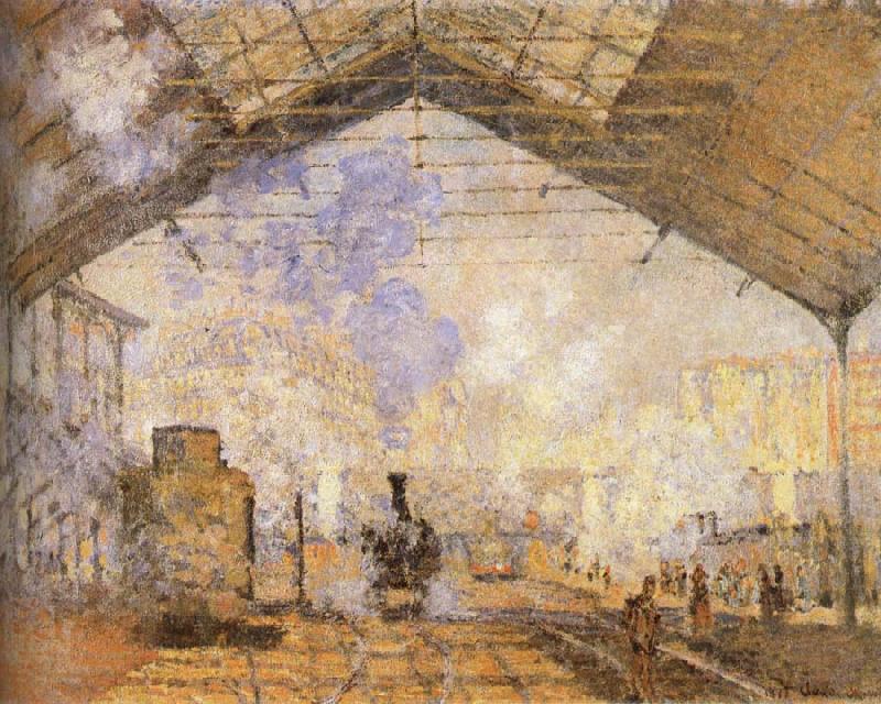Railway station, Claude Monet
